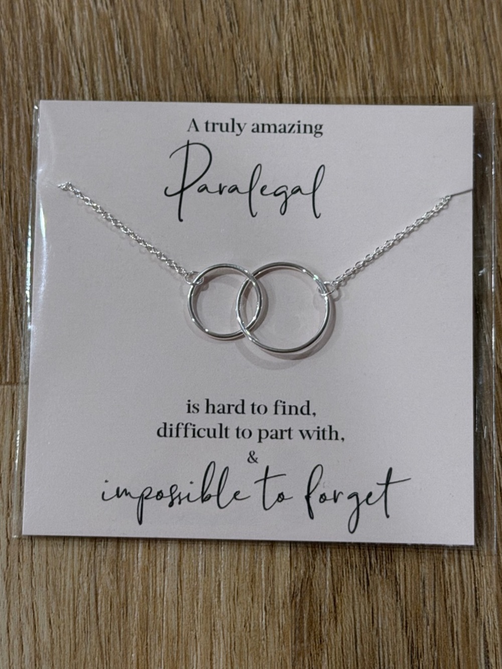 Paralegal Necklce